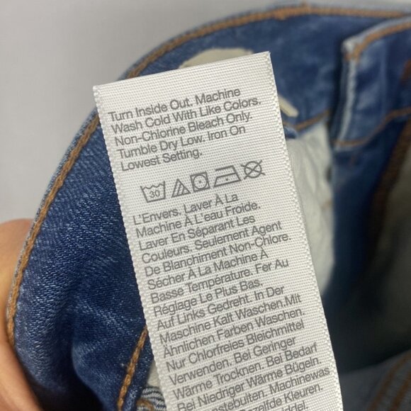 Madewell Stovepipe Jeans in Leaside Wash - Size 28 - Picture 13 of 14